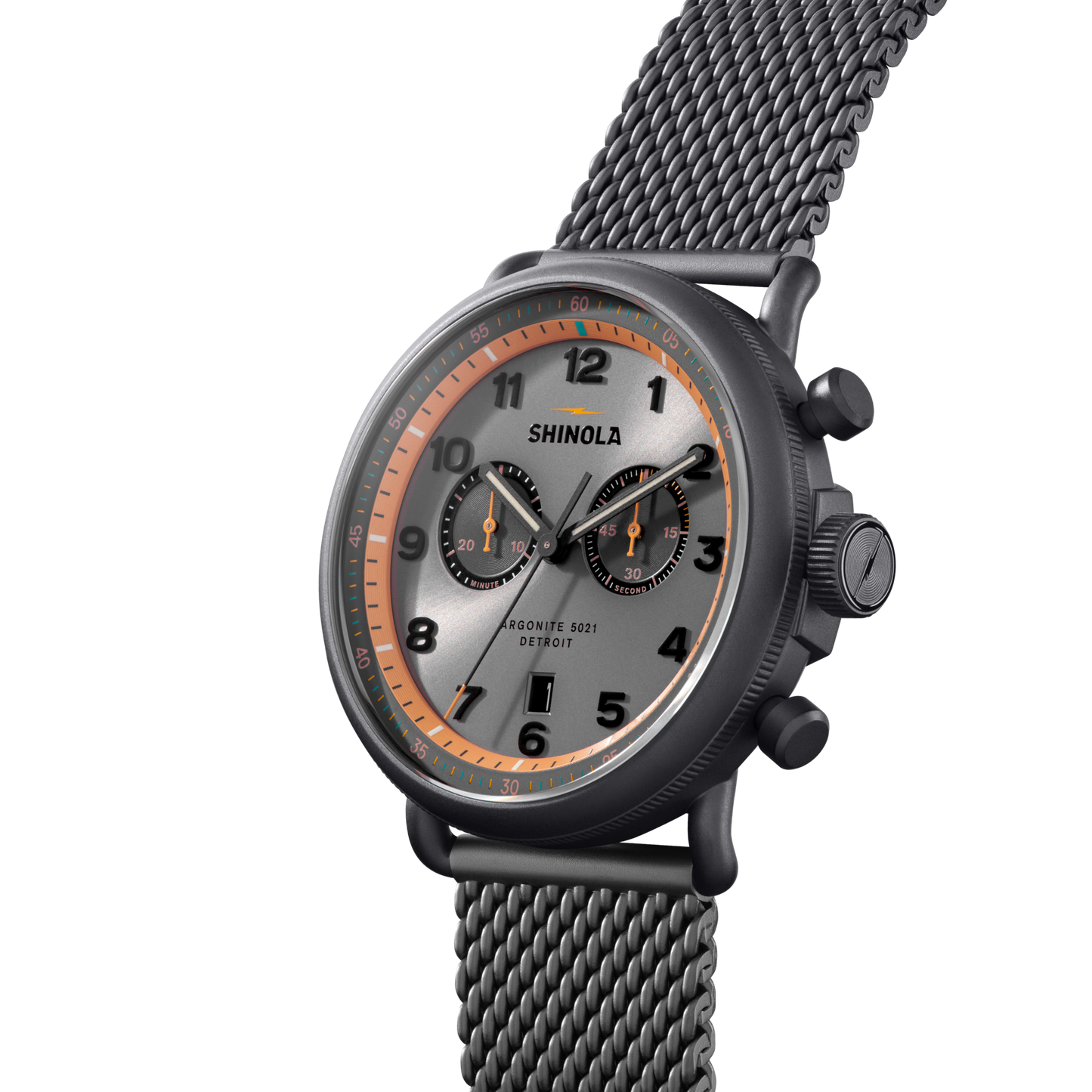 Canfield Model C56 Chronograph Watch - Cool Gray