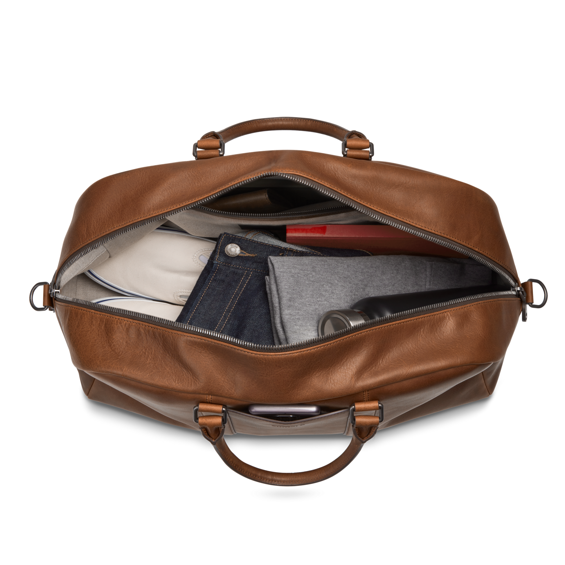 Runwell Duffle Bag - Medium Brown