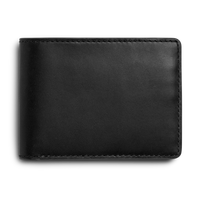 Slim Bifold Wallet - Black