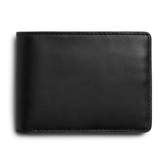 Slim Bifold Wallet - Black