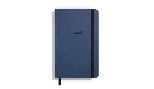 2026 12-Month Runwell Planner - Indigo