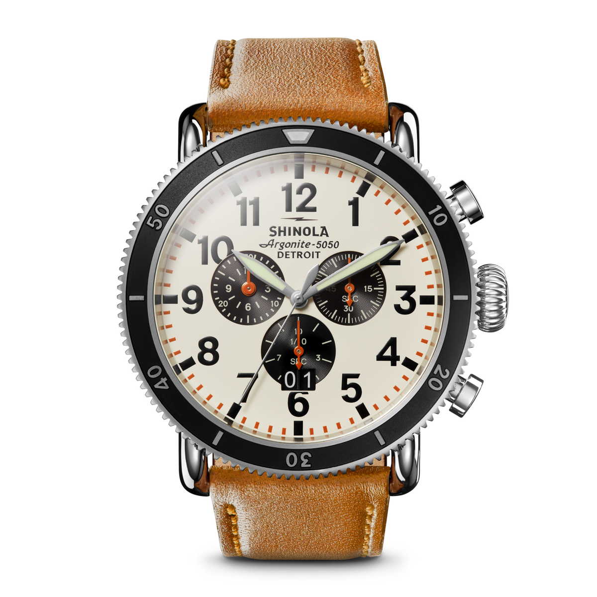 Runwell Sport Chronograph Watch - Ivory
