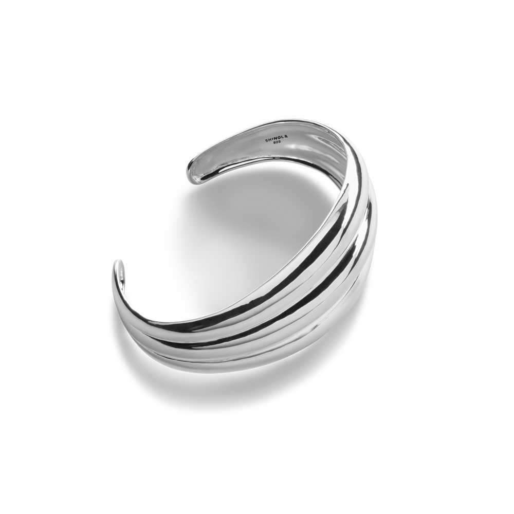Signature Silver Statement Cuff