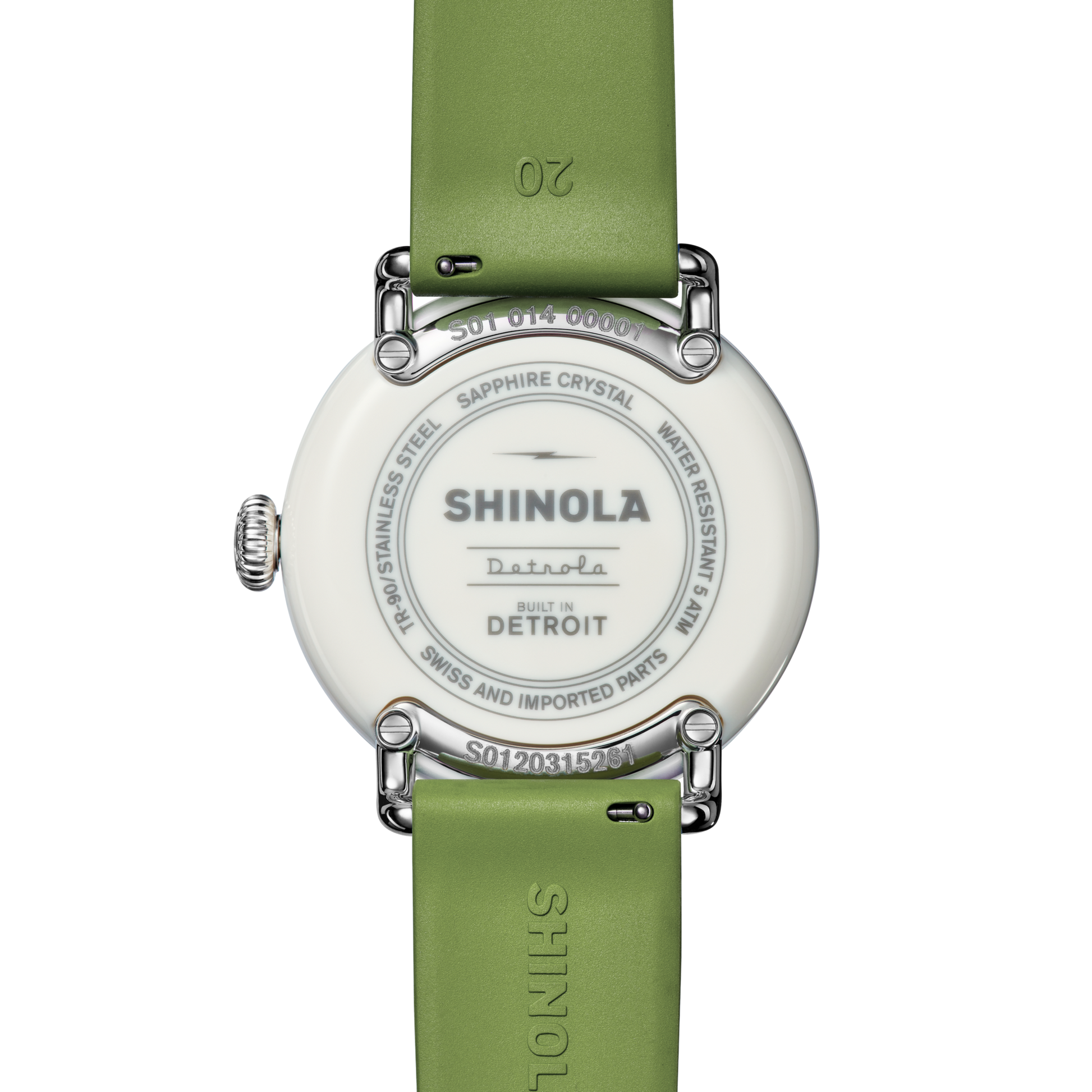 Detrola Watch - Deep Olive