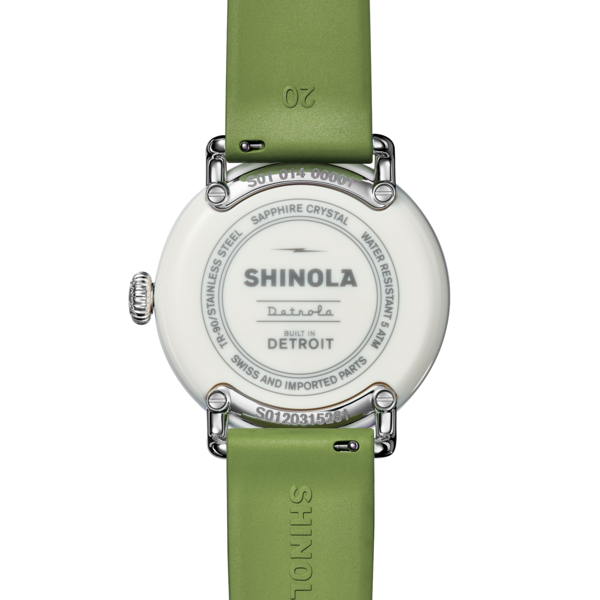 Detrola Watch - Deep Olive