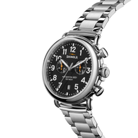 Runwell Chronograph Watch - Black