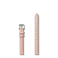 10mm Blush Leather Watch Strap - Blush