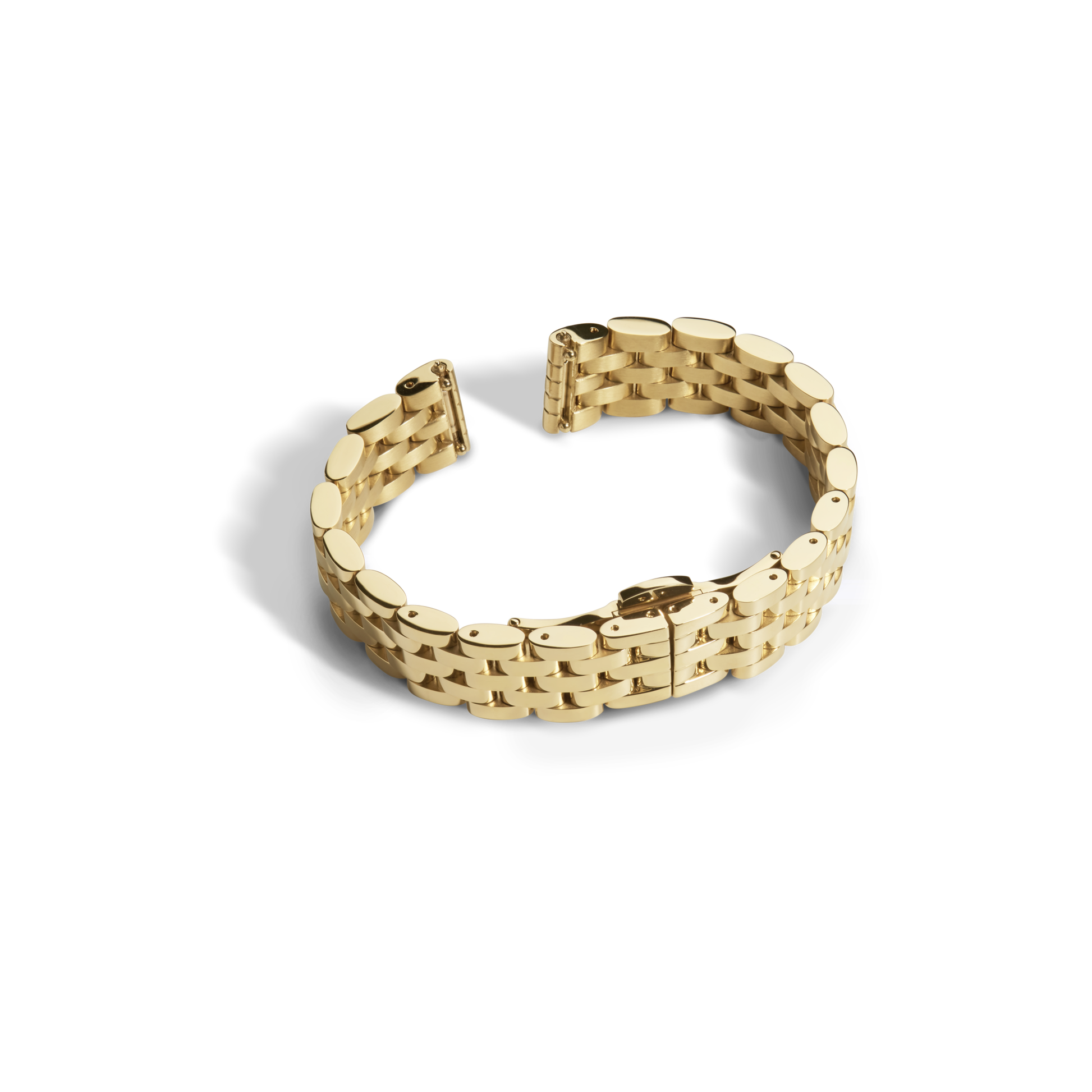 14mm Gold 5-Link Bracelet | Shinola 14mm Gold 5-Link Bracelet | Shinola