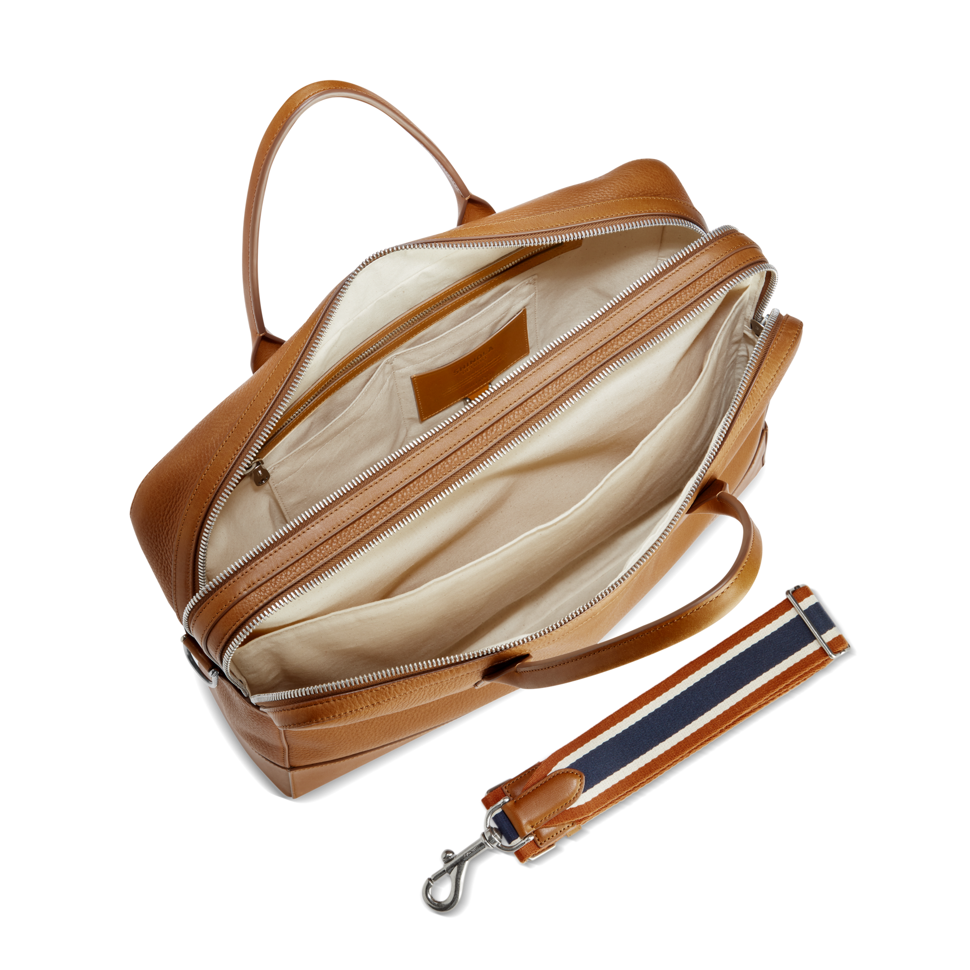 Canfield Briefcase - Tan