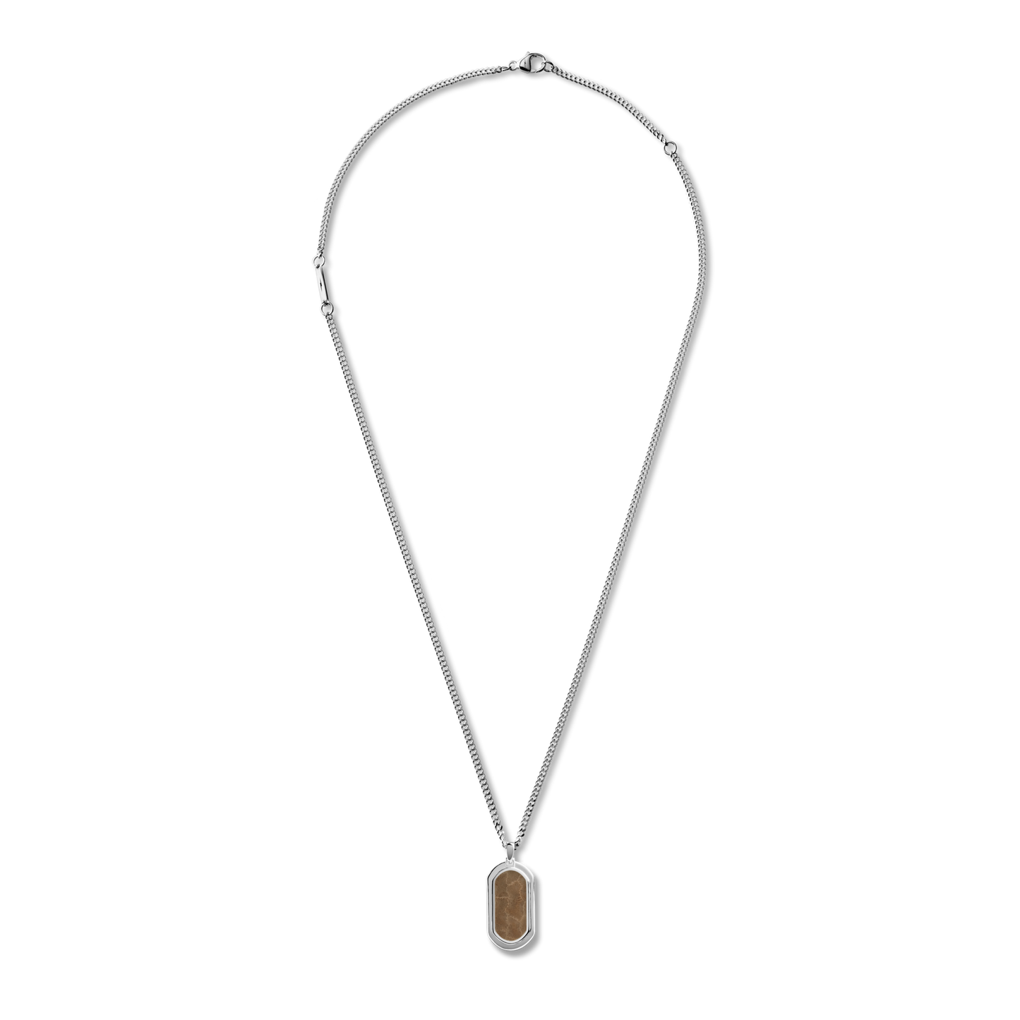 Petoskey Tag Necklace - Large