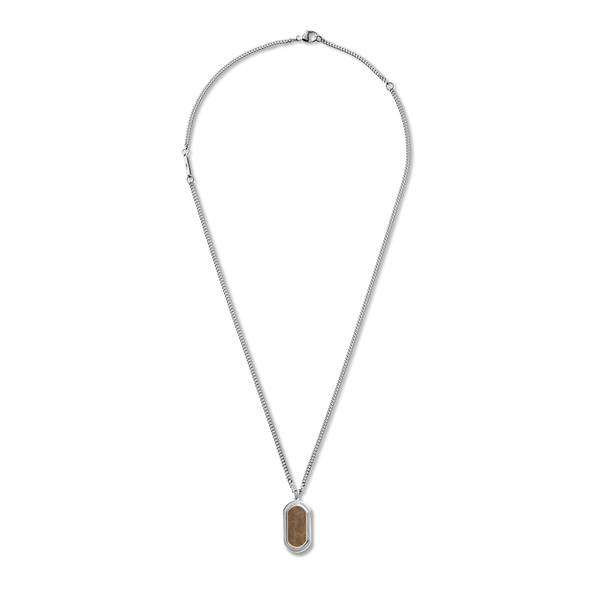 Petoskey Tag Necklace - Large