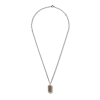 28mm Petoskey Tag Necklace