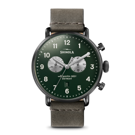 Canfield Chronograph Watch - Pine