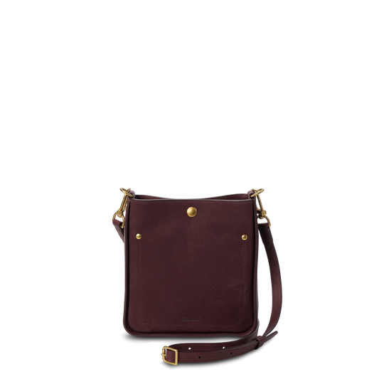 Mini Pocket Crossbody Bag - Merlot