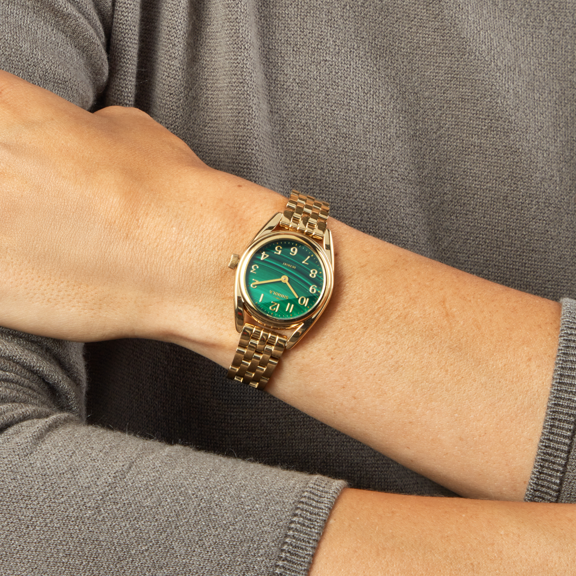 Derby Watch - Malachite