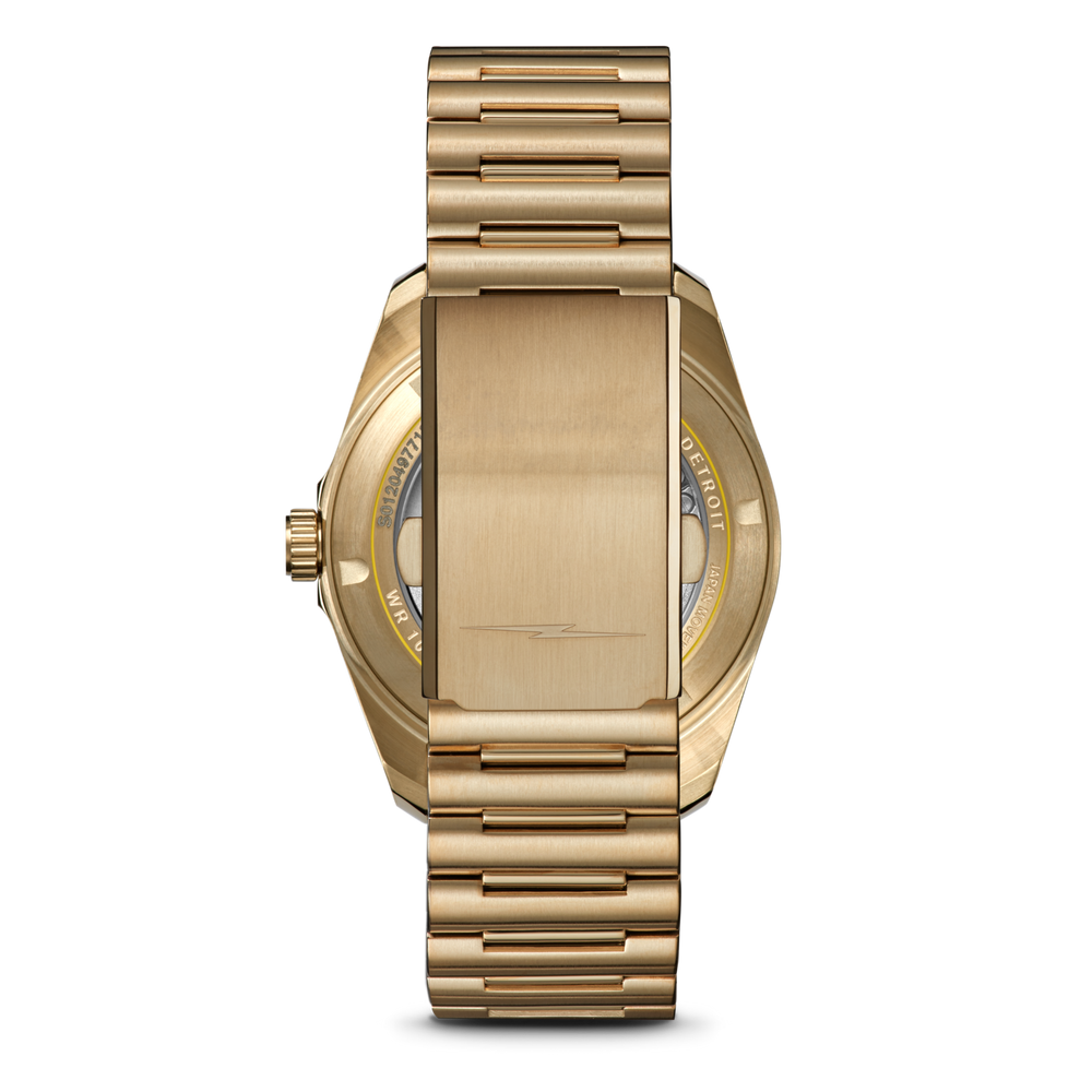 Duck Automatic Watch - Black/Gold