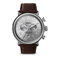 Runwell Chronograph Watch - Silver