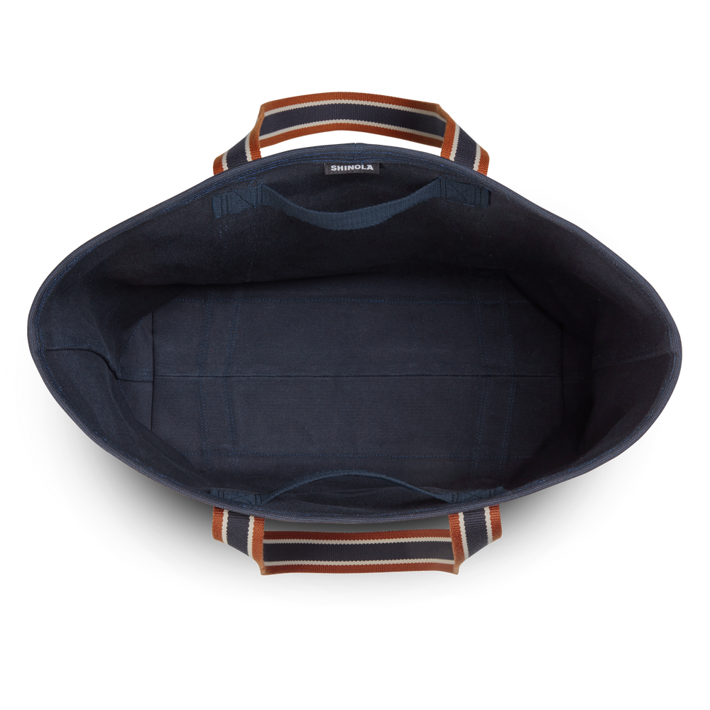 Large Easy Canvas Tote - Navy