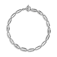 Signature Chunky Link Necklace - Sterling Silver