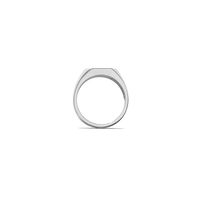 Octagonal Signet Ring - Sterling Silver