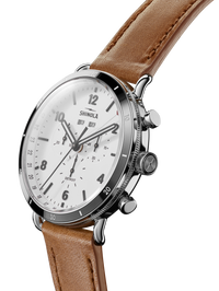 Canfield Sport Chronograph Watch - White