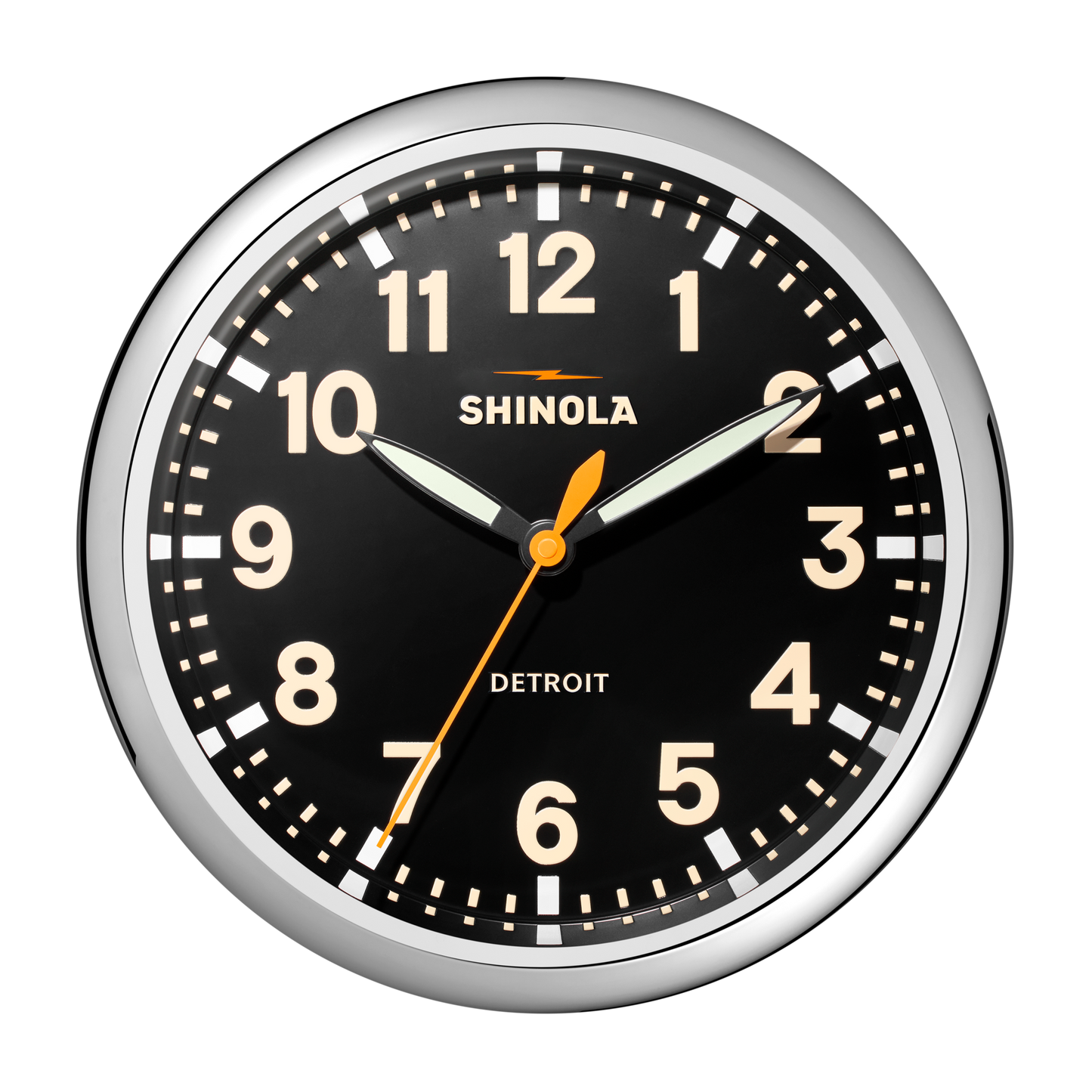 14" Runwell Clock - Black