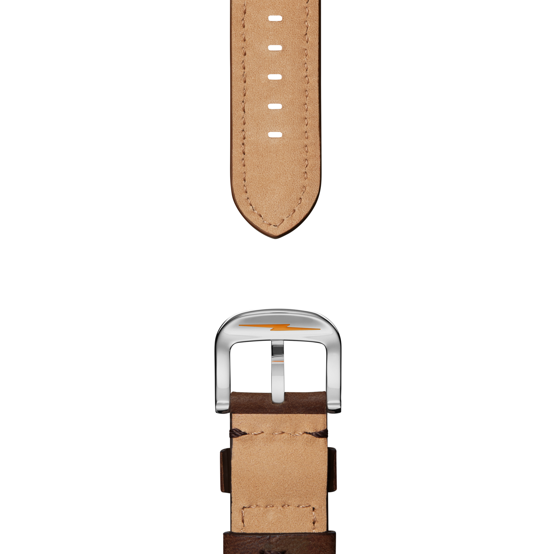 24mm Cattail Leather Watch Strap (XL) - Cattail