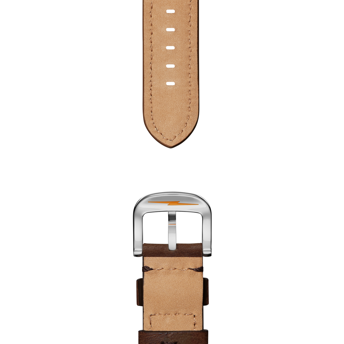22mm Cattail Leather Watch Strap - Cattail
