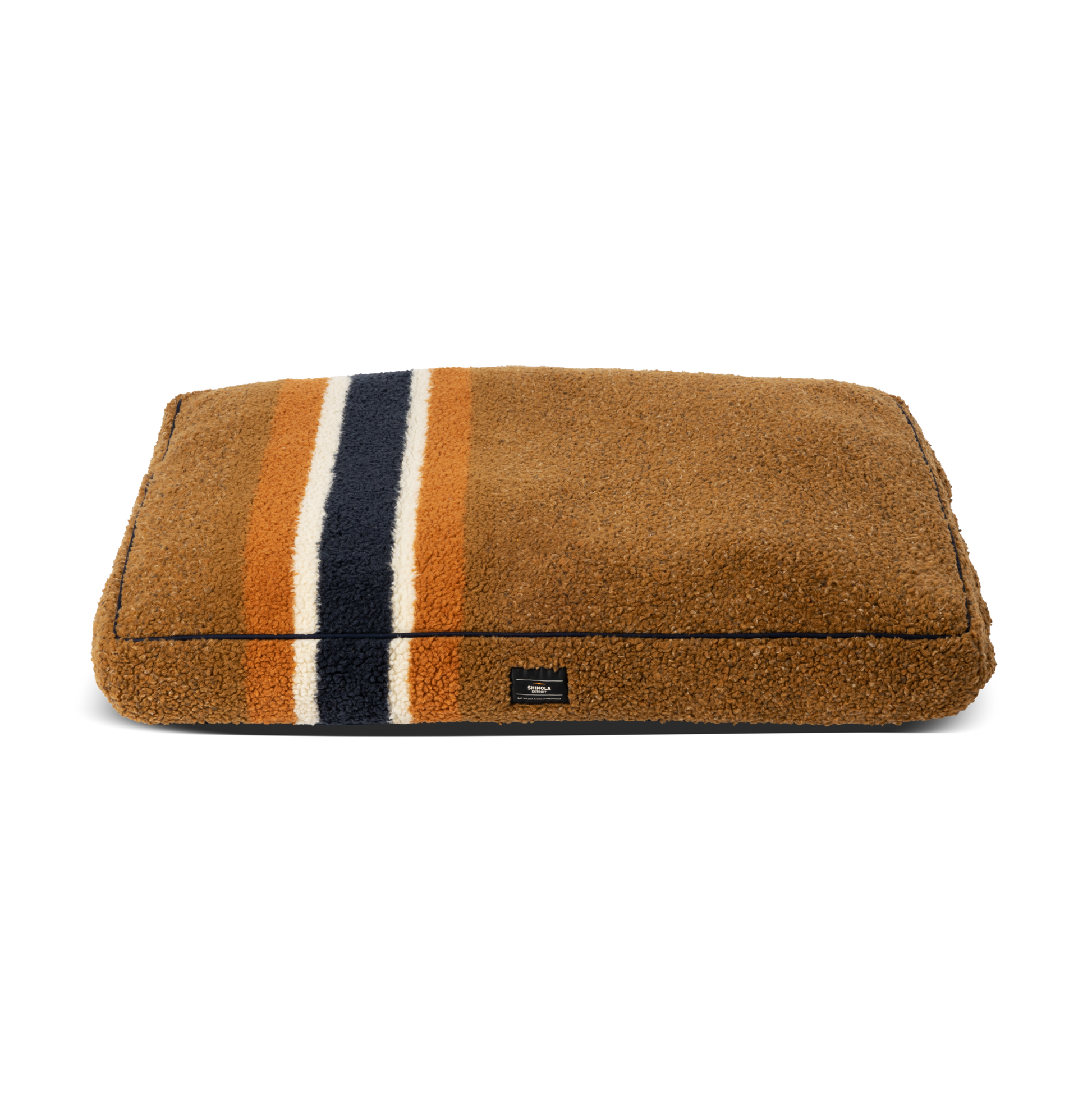 Napper Pillow Dog Bed - Stripe Brown