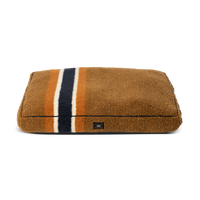 Napper Pillow Dog Bed - Stripe Brown