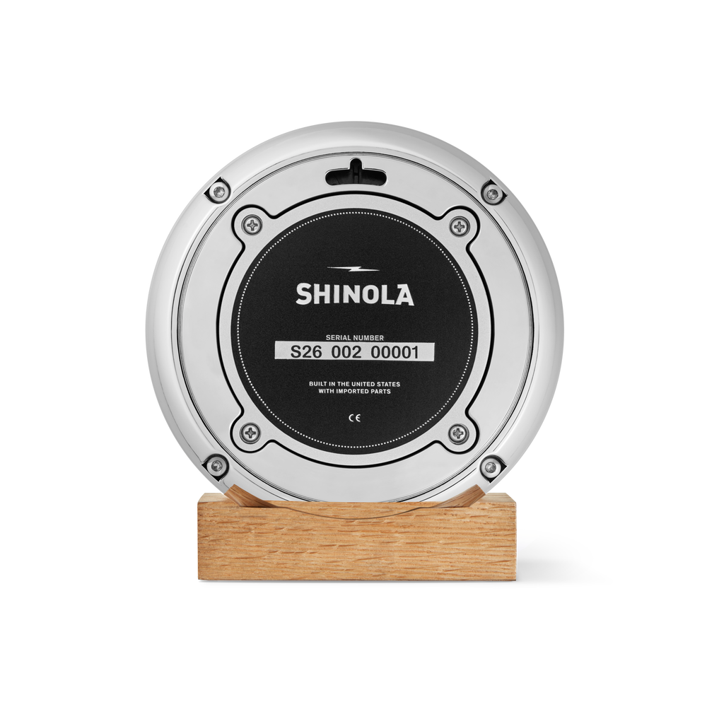6" Runwell Clock - Black