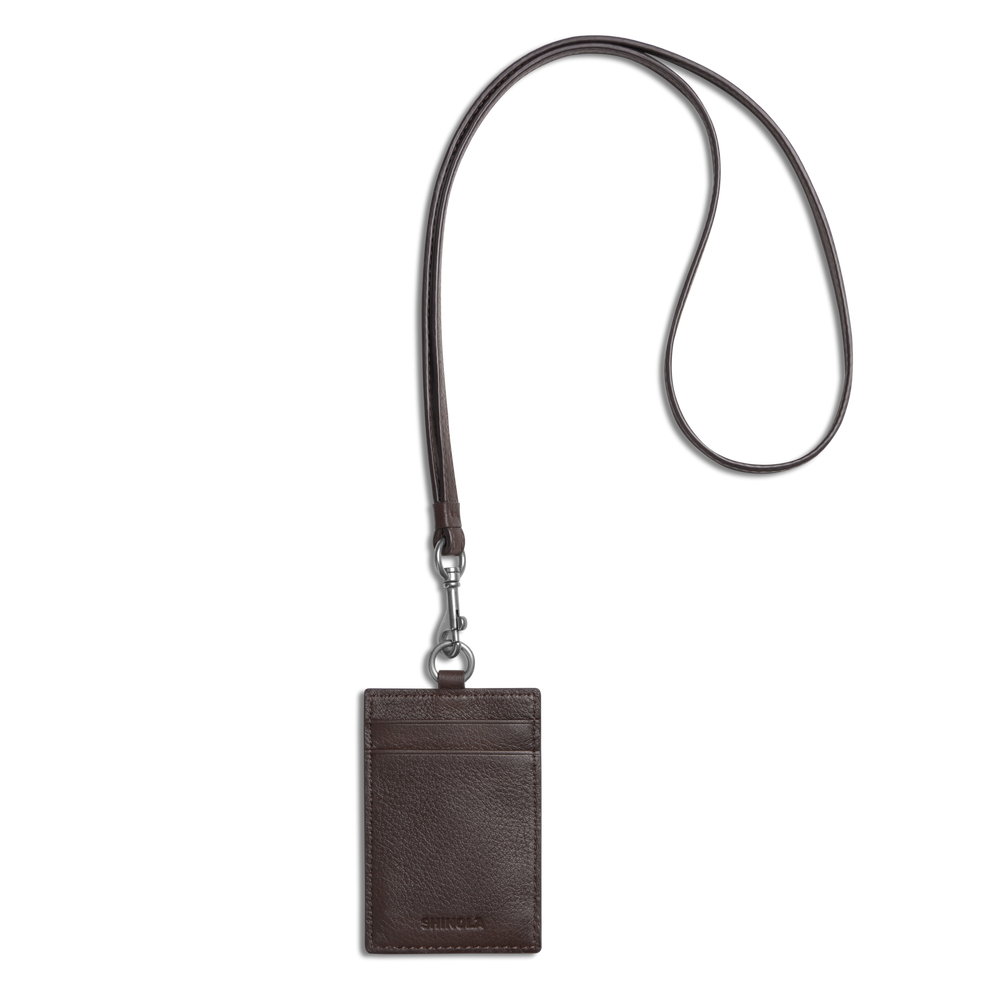 Lanyard ID Holder - Espresso