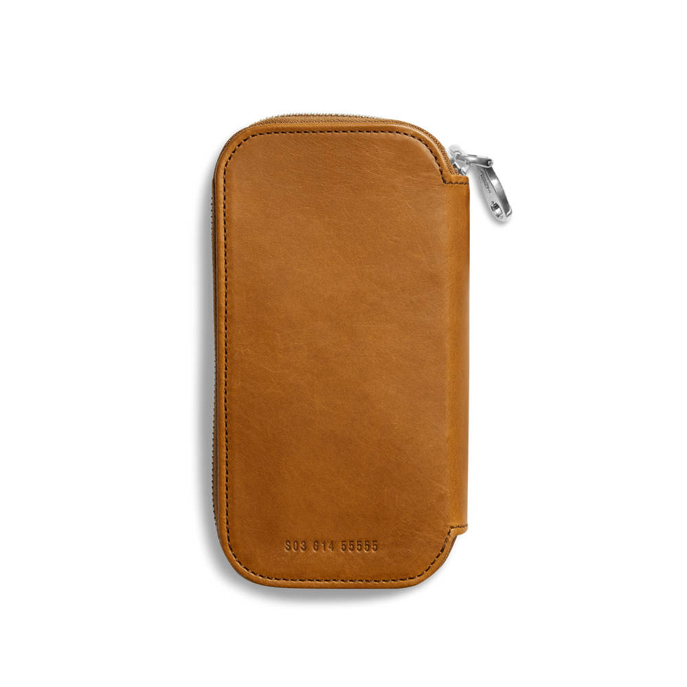 Travel Watch Case - Tan