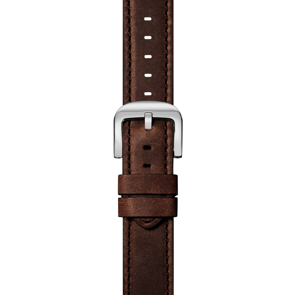 20mm Cattail Leather Watch Strap Cattail