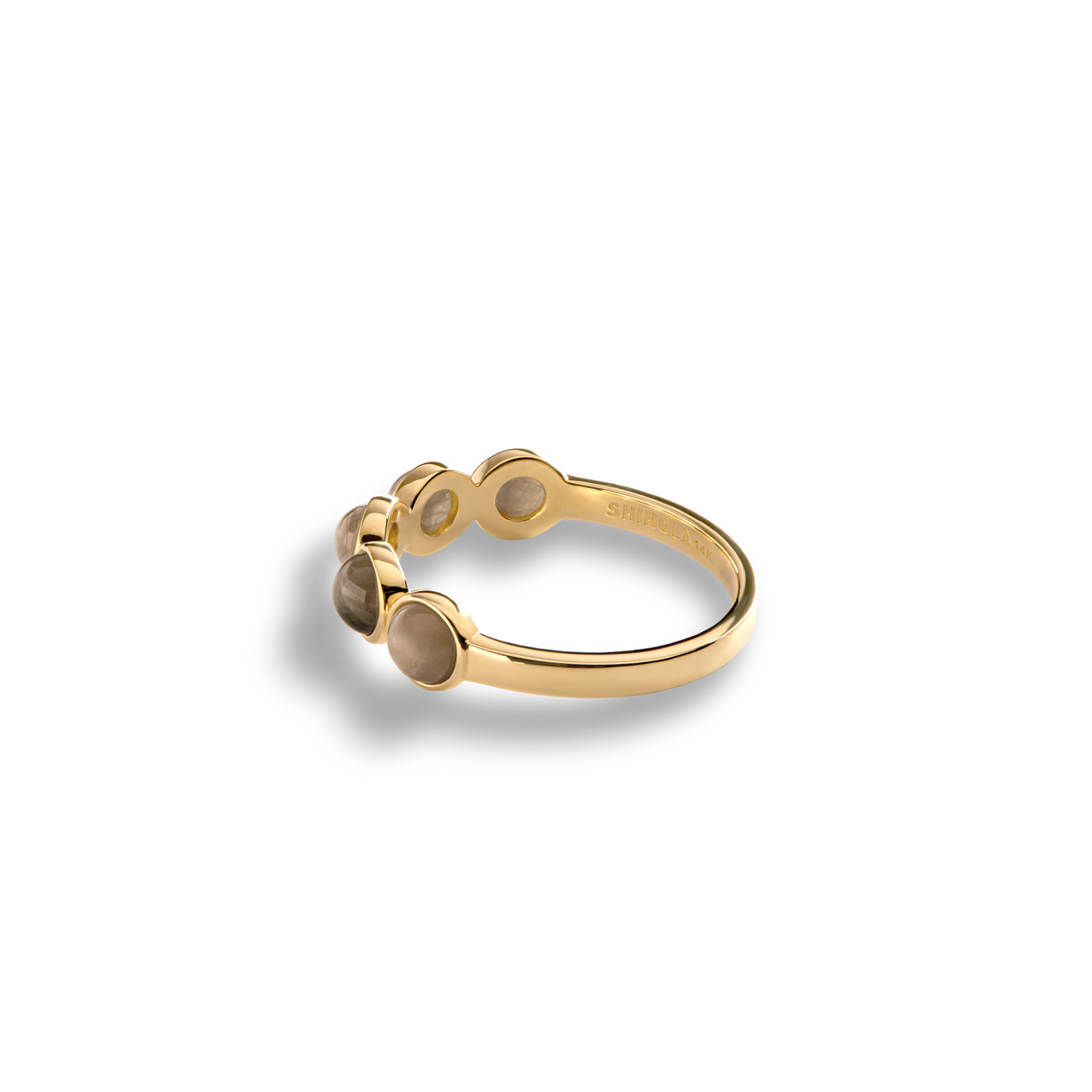 5 Bead Petoskey Ring
