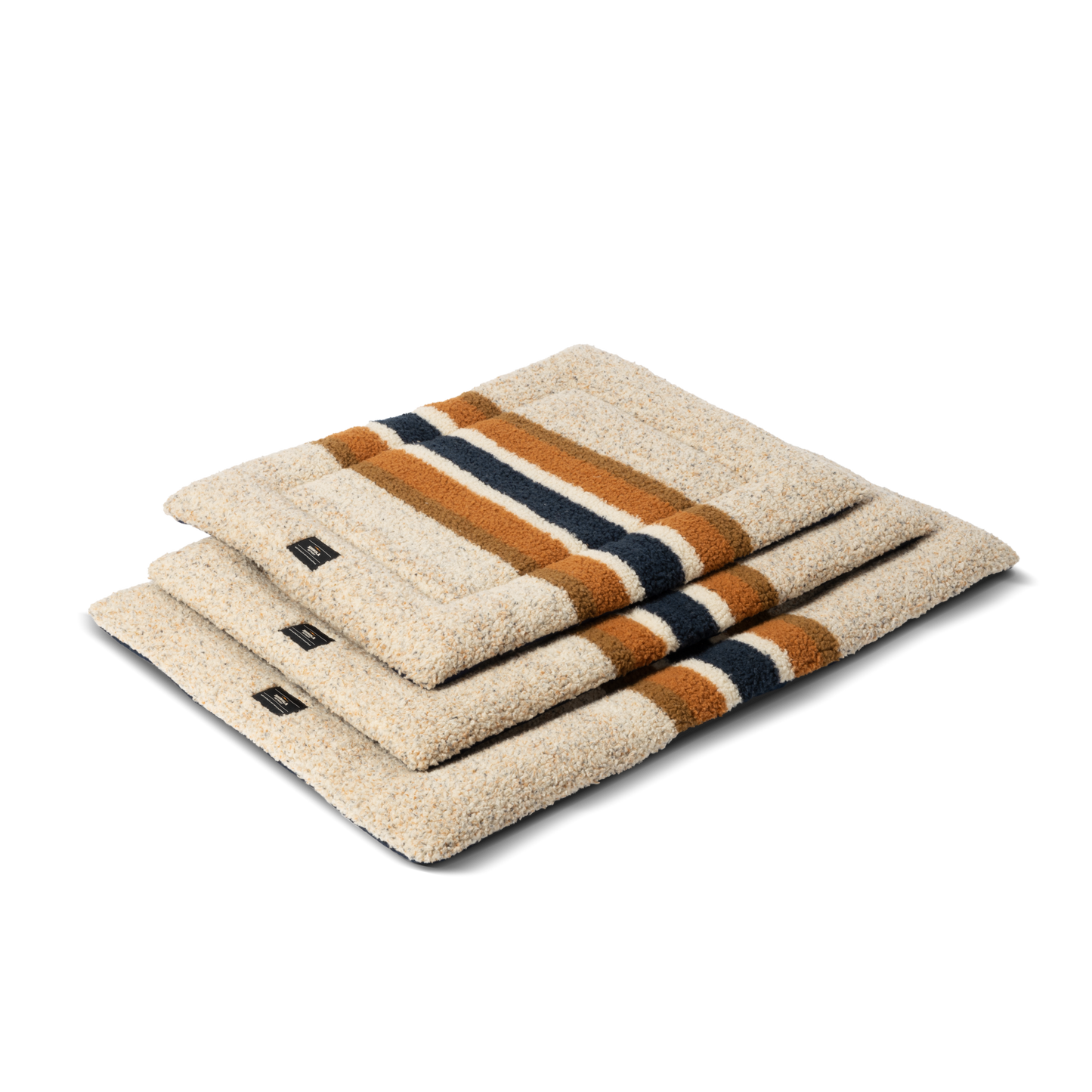 Crate Comfort Mat - Stripe Brown