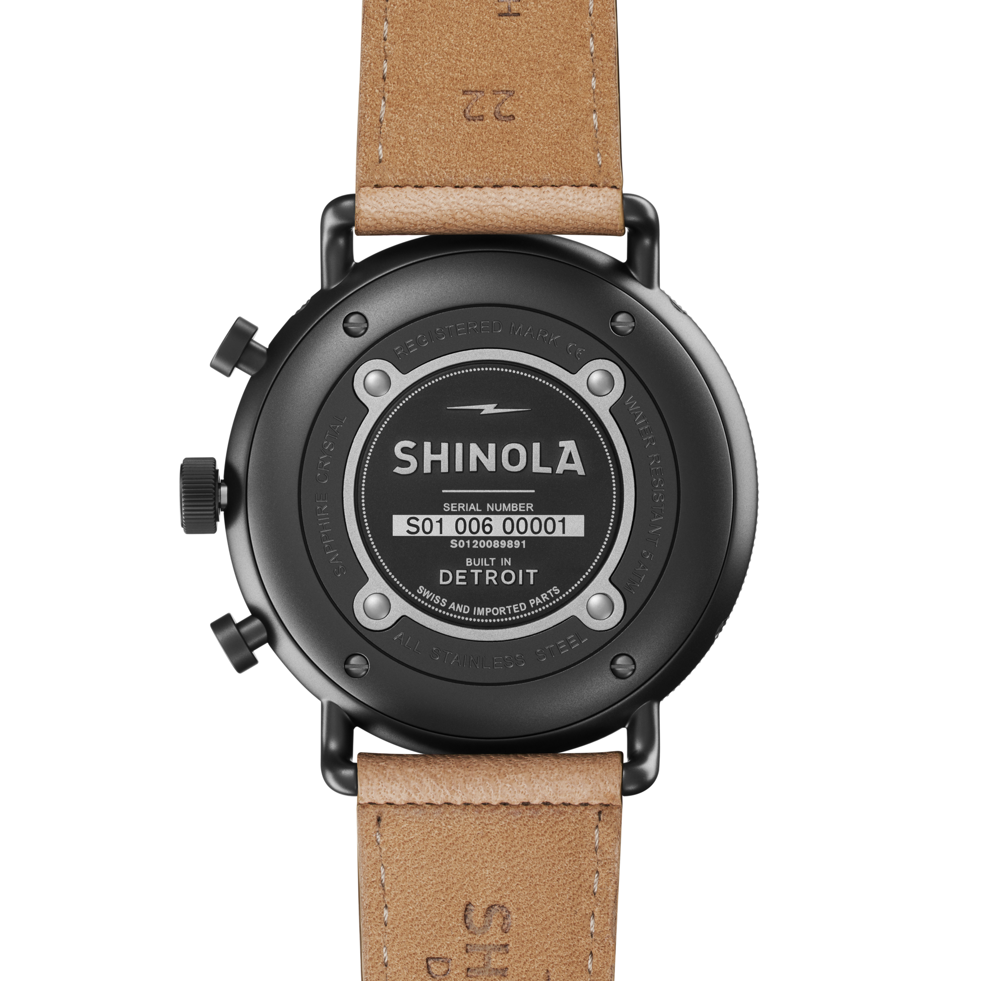 Canfield Sport Chronograph Watch - Cool Gray