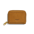 Pocket Small Zip Around Wallet - Tan