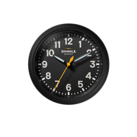 6" Runwell Clock - Black