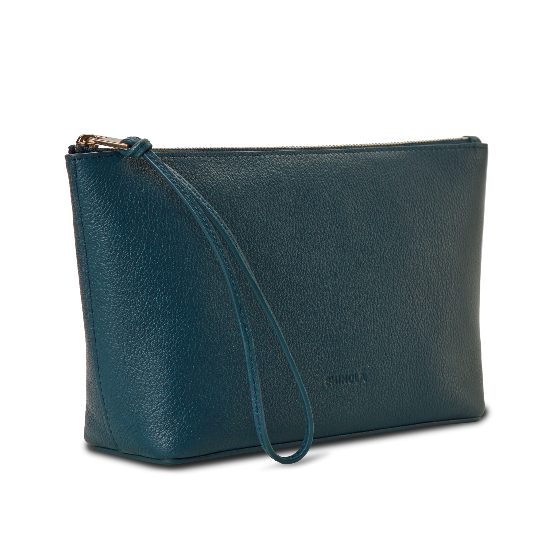 Small Zip Cosmetic Case - Emerald