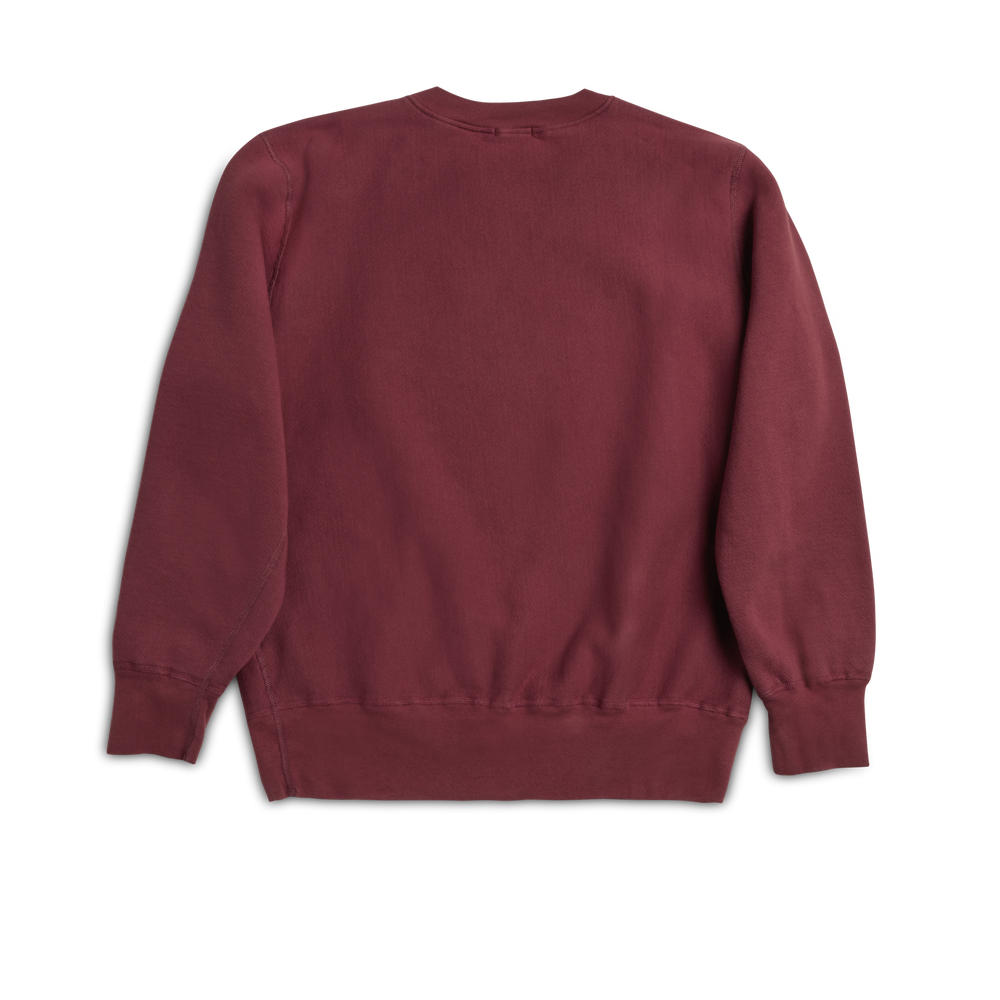 Fleece Logo Sweatshirt - Merlot