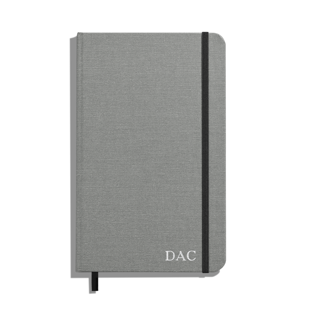 Medium Hard Ruled Journal - Stone