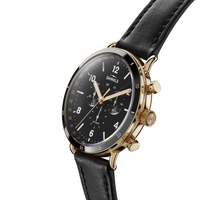 Canfield Sport Chronograph Watch - Matte Black