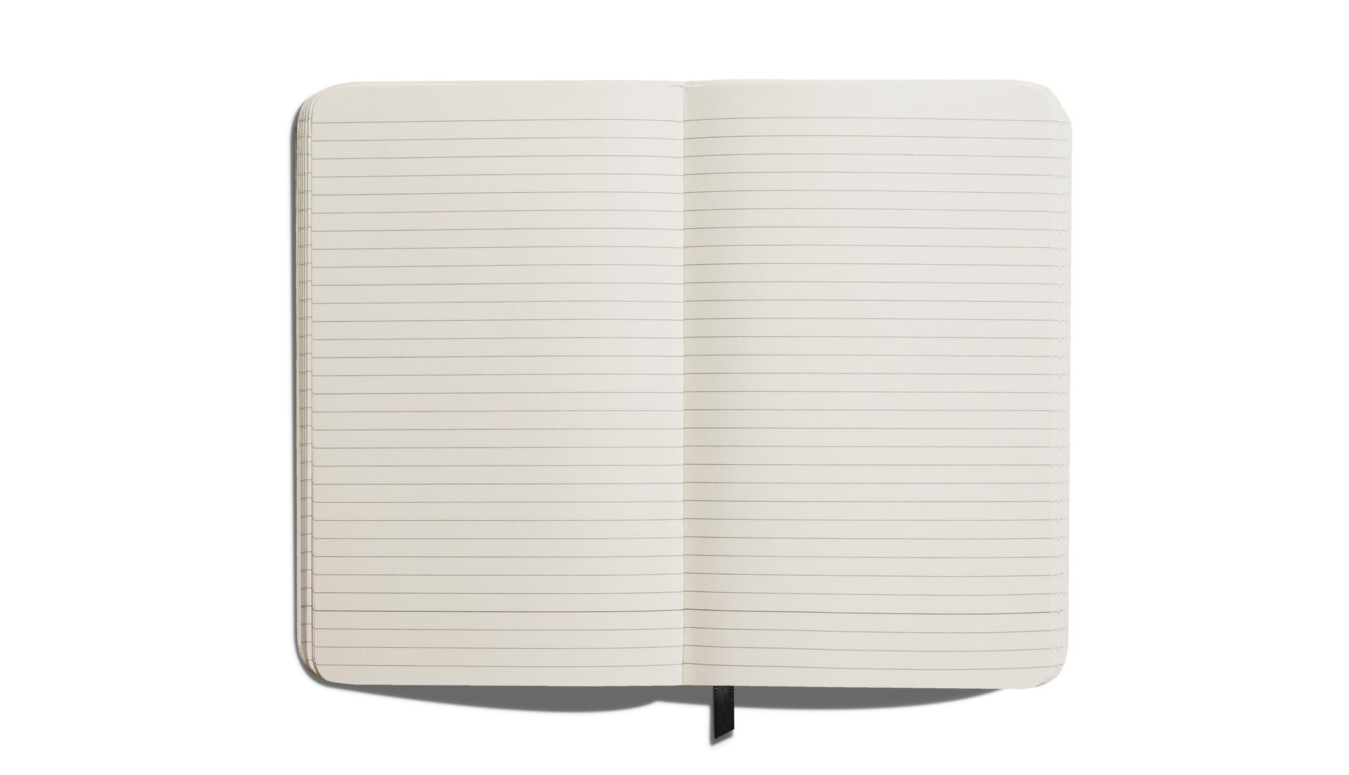 Medium Hard Ruled Journal - Bold Orange
