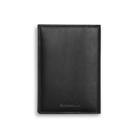 Folded Card Holder Wallet - Black