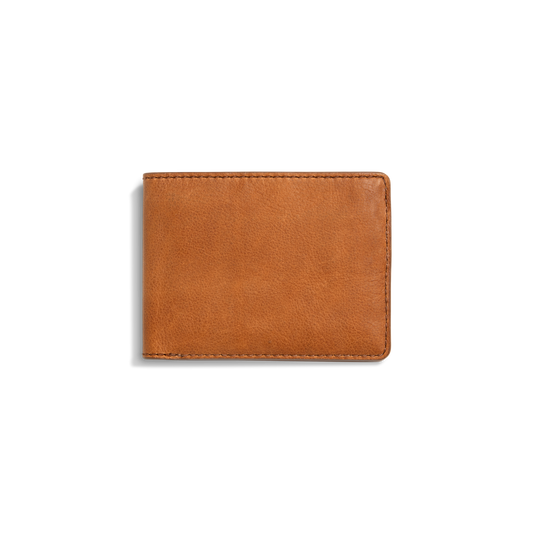 Slim Bifold Wallet - Tan