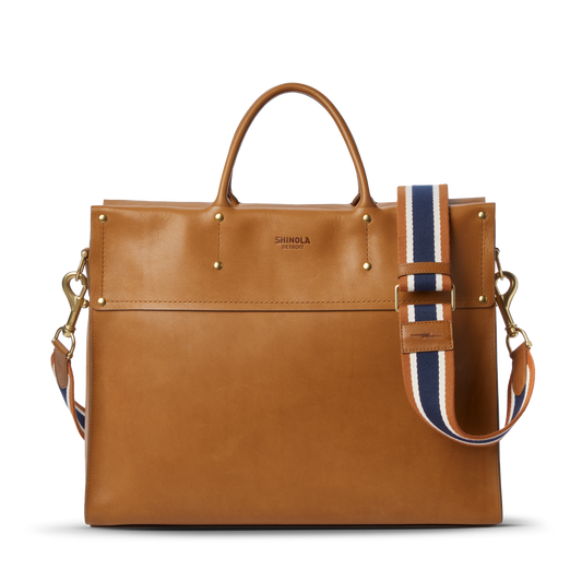 Large Satchel - Tan