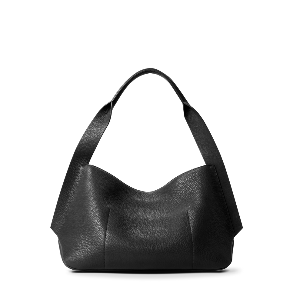 Medium Derby Shoulder Bag - Black