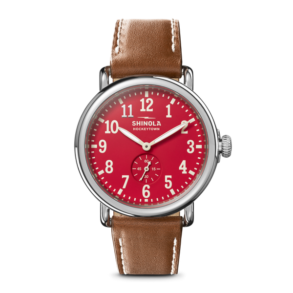 Shinola x Detroit Red Wings Centennial Runwell Watch