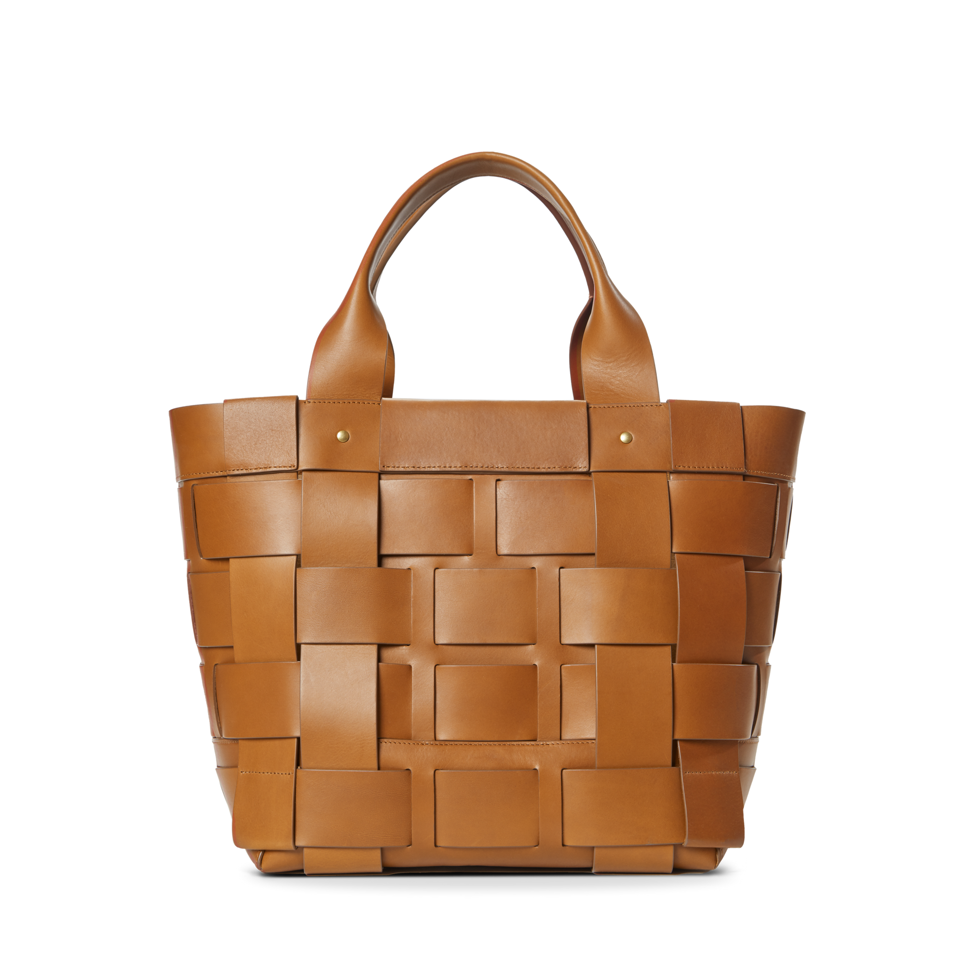 Large Bixby Basket Bag - Tan